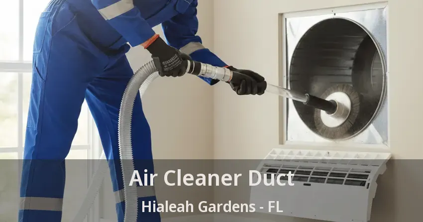 Air Cleaner Duct Hialeah Gardens - FL