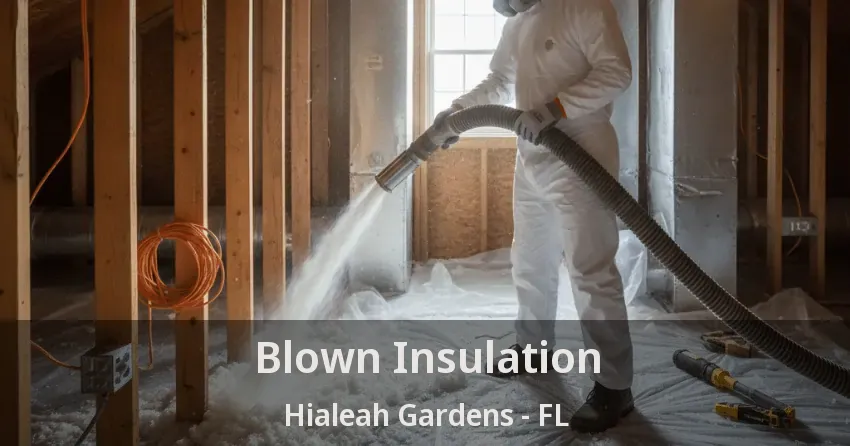 Blown Insulation Hialeah Gardens - FL Blown Insulation Hialeah Gardens - FL