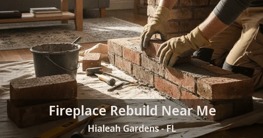 Fireplace Rebuild Near Me Hialeah Gardens - FL