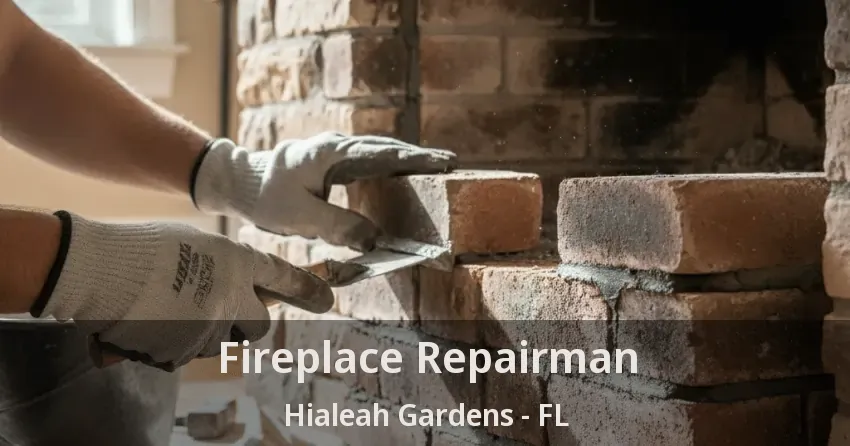 Fireplace Repairman Hialeah Gardens - FL