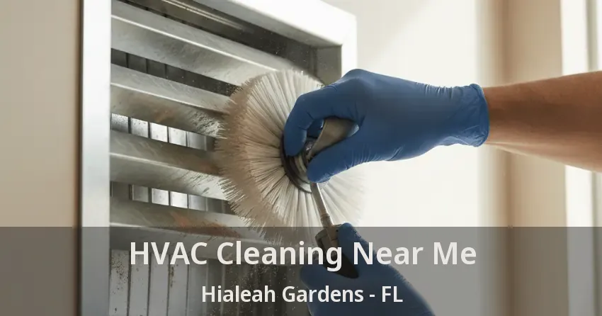 HVAC Cleaning Near Me Hialeah Gardens - FL