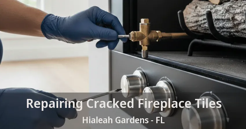 Repairing Cracked Fireplace Tiles Hialeah Gardens - FL