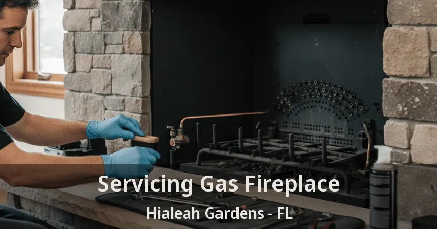 Servicing Gas Fireplace Hialeah Gardens - FL
